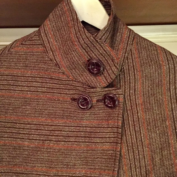 Lovely Cape Brown and Orange Wool - Picture 4 of 8